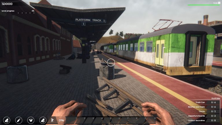 Gameplay de Train Station Renovation PC