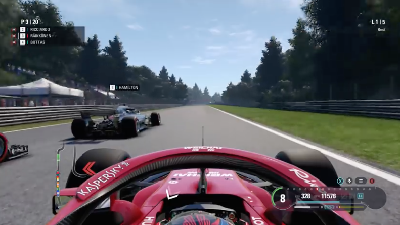 Gameplay de F1 2018 para PC