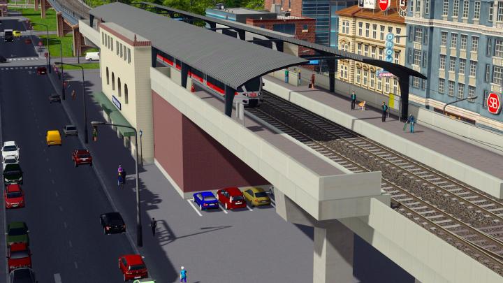 Gameplay de Cities Skylines Train Stations PC 2021