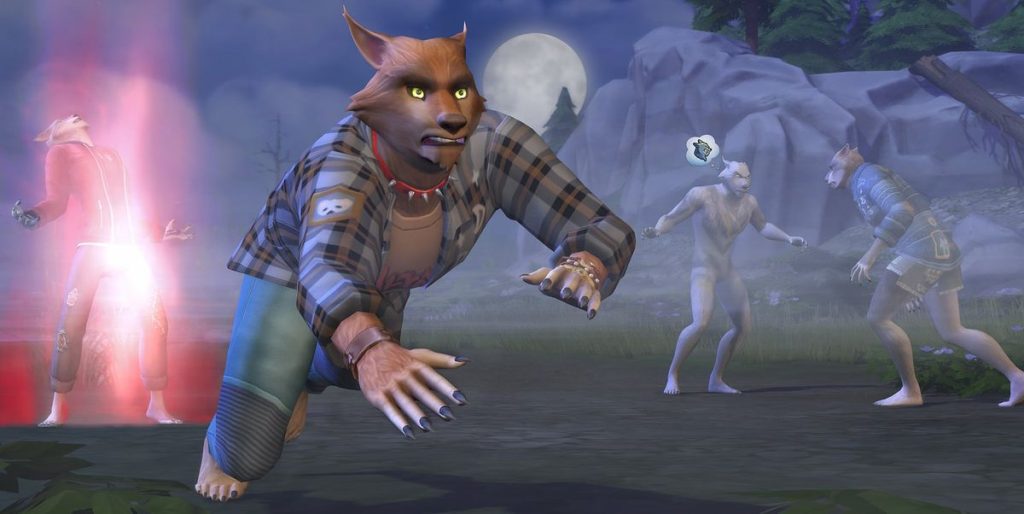 Gameplay de Los Sims 4 Werewolves PC 2022