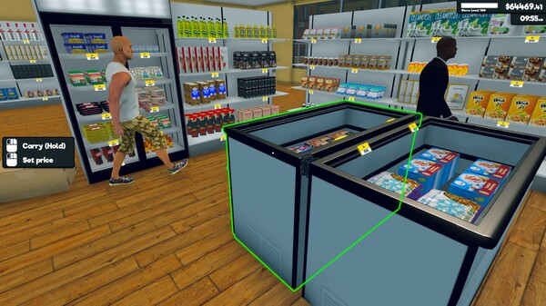Gameplay de Supermarket Simulator pc 2024